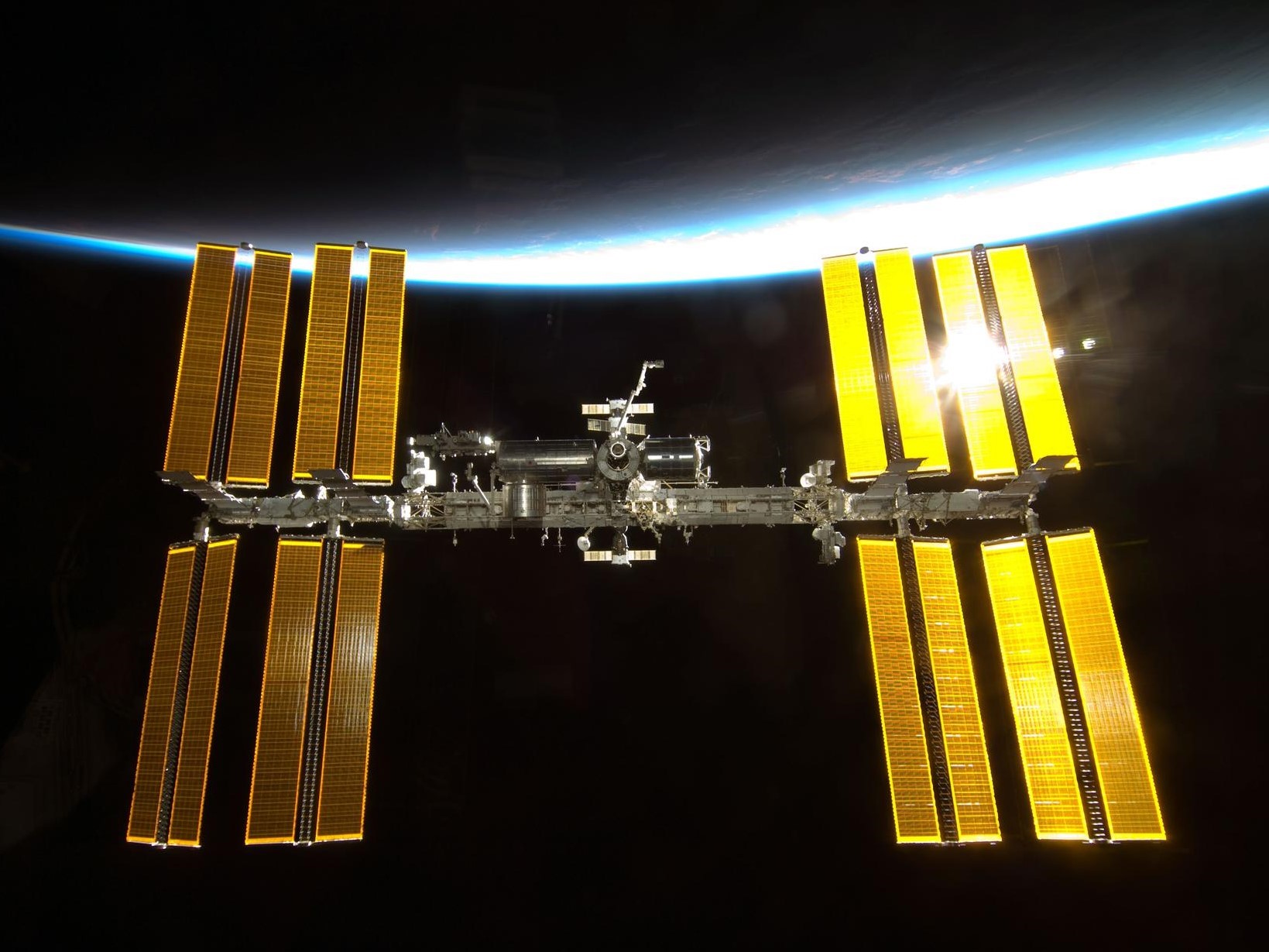 The International Space Station. Courtesy of NASA.