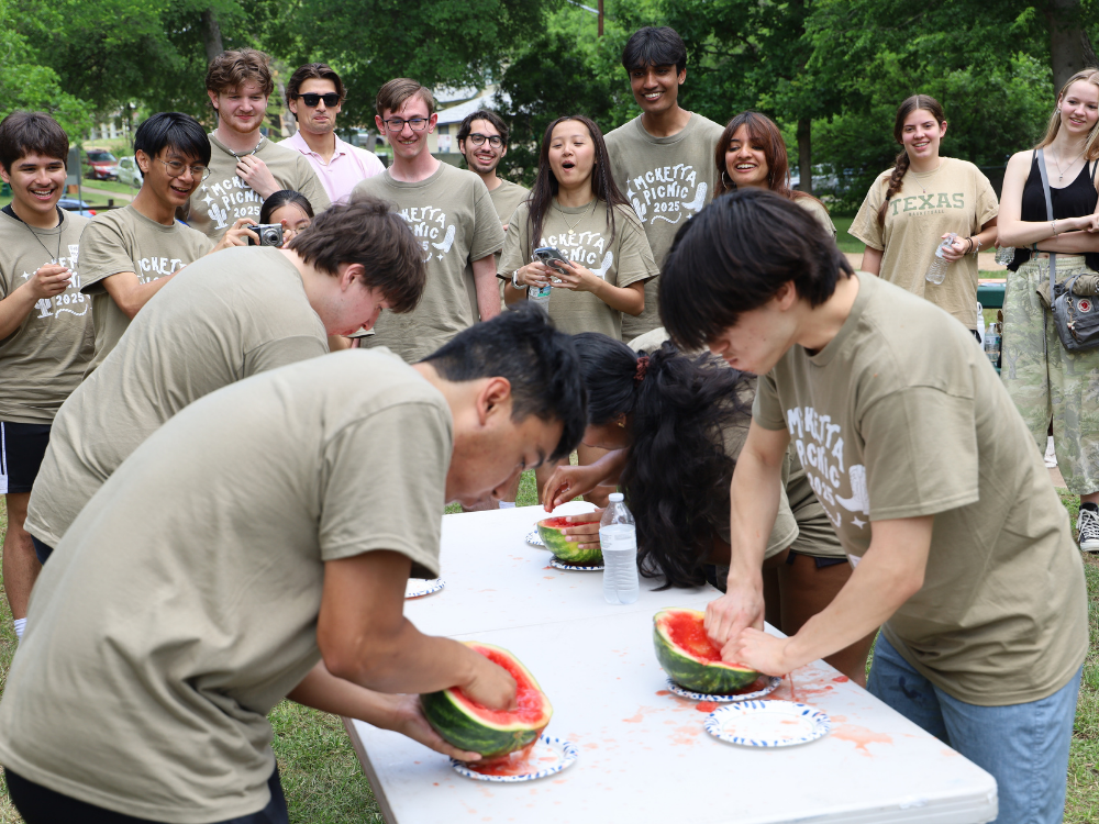 2025 McKetta Picnic Watermelon Eating Contest