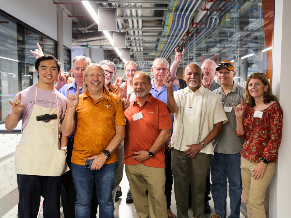 McKetta Luncheon attendees post for Labs Tour group photo